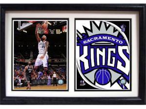 12x18 Double Frame - DeMarcus Cousins Sacramento Kings 12x18 Double Frame - DeMarcus Cousins Sacramento Kings