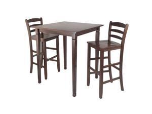 3-Pc Kingsgate High/Pub Dining Table with Ladder Back High Chair 94369-VV By Ergode 3-Pc Kingsgate High/Pub Dining Table with Ladder Back High Chair 94369-VV By Ergode