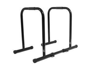 ProSource Dip Stand Station, Heavy Duty Ultimate Body Press Bar for Tricep Dips, Pull-Ups, Push-Ups, L-Sits, Black ProSource Dip Stand Station, Heavy Duty Ultimate Body Press Bar for Tricep Dips, Pull-Ups, Push-Ups, L-Sits, Black