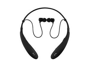 BT Wireless Hdphones w Mic Blk BT Wireless Hdphones w Mic Blk