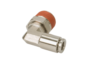 1/4" NPT(M) to 3/8" Airline 90 Degree Swivel Elbow Fitting (4 pcs) DOT Approved 1/4" NPT(M) to 3/8" Airline 90 Degree Swivel Elbow Fitting (4 pcs) DOT Approved