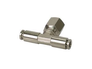 1/4" NPT(F) 3/8" to 3/8" Swivel T-Fitting (2 pcs) DOT Approved 1/4" NPT(F) 3/8" to 3/8" Swivel T-Fitting (2 pcs) DOT Approved