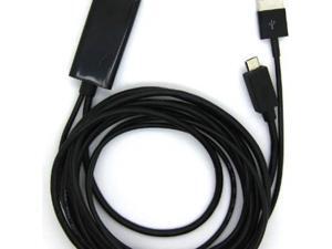 Slim port My DP Micro USB to HDMI Male HD Adapter Cable 186cm Slim port My DP Micro USB to HDMI Male HD Adapter Cable 186cm