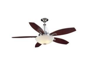 52 Hampton Bay Brushed Nickel Flowe Large Room Ceiling Fan By Hampton Bay