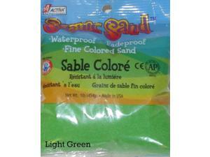 ACTIVA 1 lb. Bag of Colored Sand - Scenic Sand - Light Green ACTIVA 1 lb. Bag of Colored Sand - Scenic Sand - Light Green