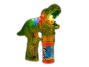 Flashing LED Dinosaur Bubble Gun Flashing LED Dinosaur Bubble Gun