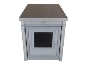 New Age Pet LitterLoo Litter Box Cover/End Table - Grey New Age Pet LitterLoo Litter Box Cover/End Table - Grey