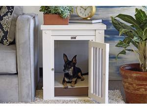 New Age Pet InnPlace Dog Crate - Antique White Small New Age Pet InnPlace Dog Crate - Antique White Small