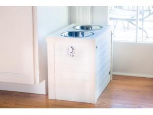 New Age Pet Piedmont Pantry Diner with Storage - Antique White New Age Pet Piedmont Pantry Diner with Storage - Antique White