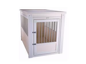 New Age Pet InnPlace Dog Crate - Antique White Medium New Age Pet InnPlace Dog Crate - Antique White Medium