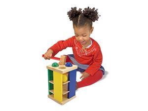 Melissa & Doug LCI3559 Pound And Roll Tower Melissa & Doug LCI3559 Pound And Roll Tower