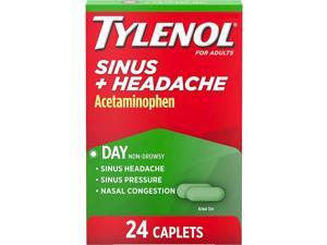 Tylenol Sinus Congestion & Pain Caplets Daytime - 24 ct Tylenol Sinus Congestion & Pain Caplets Daytime - 24 ct