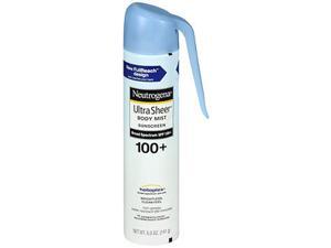 Neutrogena Ultra Sheer Body Mist Sunscreen SPF 100+ - 5 oz Neutrogena Ultra Sheer Body Mist Sunscreen SPF 100+ - 5 oz