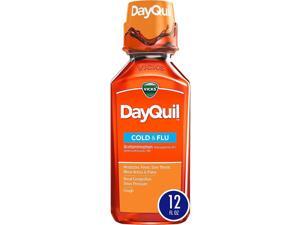 Vicks DayQuil Cold & Flu Liquid - 12 oz Vicks DayQuil Cold & Flu Liquid - 12 oz