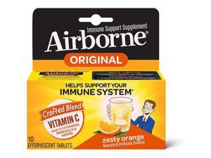 Airborne Effervescent Tablets Zesty Orange - 10 ct Airborne Effervescent Tablets Zesty Orange - 10 ct
