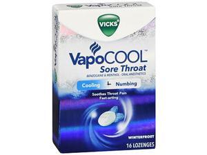 Vicks VapoCool Sore Throat Lozenges Winterfrost - 16 ct Vicks VapoCool Sore Throat Lozenges Winterfrost - 16 ct