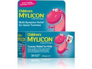 Mylicon Children's Chewable Tablets Cherry Flavor - 24 ct