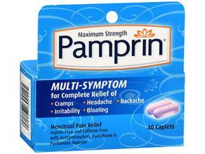 Pamprin Multi-Symptom Menstrual Pain Relief Caplets - 40ct