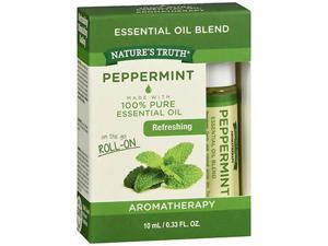 Nature's Truth Aromatherapy Peppermint Essential Oil Roll-On - 0.33 oz