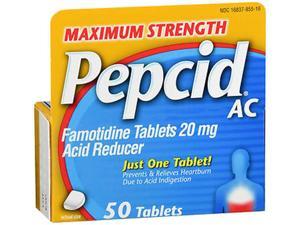 Pepcid AC Tablets Maximum Strength - 50 ct