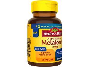 Nature Made Melatonin 10 mg Tablets Extra Strength - 70 ct