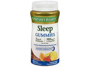 Nature's Bounty Sleep Gummies Topical Punch Flavored - 60 ct