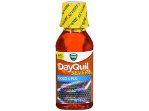 Vicks DayQuil Severe Cold Flu Liquid Max Strength - 8 oz Vicks DayQuil Severe Cold Flu Liquid Max Strength - 8 oz