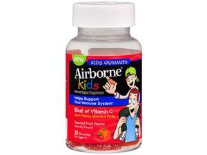 Airborne Kids Immune Support Gummies Assorted Fruit Flavors-21 Each Airborne Kids Immune Support Gummies Assorted Fruit Flavors-21 Each