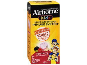 Airborne Kids Very Berry Chewable Tablets - 32 ct Airborne Kids Very Berry Chewable Tablets - 32 ct