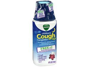 VICKS CHILD COUGH CONG NGHT 6Z VICKS CHILD COUGH CONG NGHT 6Z