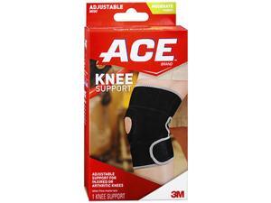 Ace Neoprene Knee Support, Adjustable, Moderate Support - Each Ace Neoprene Knee Support, Adjustable, Moderate Support - Each