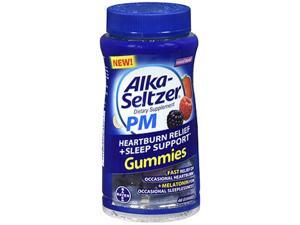 Alka-Seltzer PM Heartburn Relief + Sleep Support Gummies Mixed Berry - 46 ct Alka-Seltzer PM Heartburn Relief + Sleep Support Gummies Mixed Berry - 46 ct