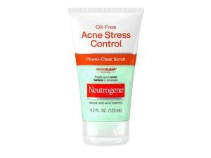 Neutrogena Oil-Free Acne Stress Control, Power-Clear Scrub - 4.2 oz
