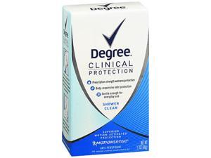 Degree Clinical Protection Anti-Perspirant & Deodorant Solid Shower Clean - 1.7 oz Degree Clinical Protection Anti-Perspirant & Deodorant Solid Shower Clean - 1.7 oz