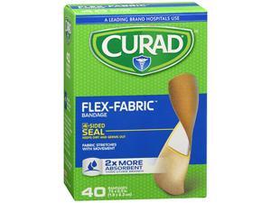 Curad Flex-Fabric Bandages One Size - 40 ct Curad Flex-Fabric Bandages One Size - 40 ct
