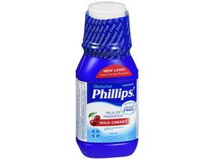 Phillips' Milk of Magnesia Liquid Wild Cherry - 12 oz Phillips' Milk of Magnesia Liquid Wild Cherry - 12 oz