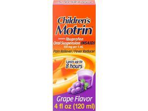 Motrin Children's Oral Suspension Grape Flavor - 4 oz Motrin Children's Oral Suspension Grape Flavor - 4 oz