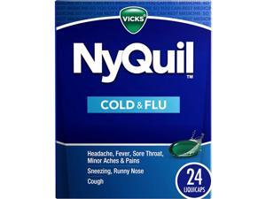 Vicks NyQuil Cold & Flu LiquiCaps - 24 ct Vicks NyQuil Cold & Flu LiquiCaps - 24 ct