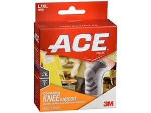 Ace Compression Knee Support L/XL 207321 - 1 each Ace Compression Knee Support L/XL 207321 - 1 each