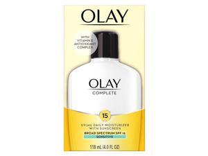 Olay Complete All Day Moisturizer with Sunscreen SPF 15 Sensitive  4 oz