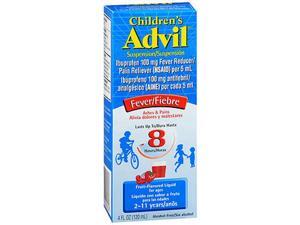 Advil Children's Suspension Fruit-Flavored Liquid - 4 oz Advil Children's Suspension Fruit-Flavored Liquid - 4 oz
