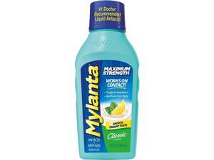 Mylanta Antacid + Anti-Gas Liquid Maximum Strength Classic Flavor - 12 oz Mylanta Antacid + Anti-Gas Liquid Maximum Strength Classic Flavor - 12 oz
