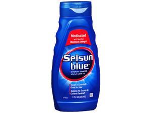 Selsun Blue Dandruff Shampoo Medicated  11 oz
