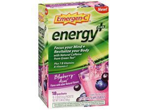 Alacer Emergen-C Emergen-C Energy Plus - Blueberry-Acai 18 Pkts Alacer Emergen-C Emergen-C Energy Plus - Blueberry-Acai 18 Pkts