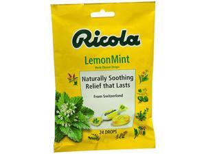 Ricola Herb Throat Drops Natural Lemon Mint - 24 ct Ricola Herb Throat Drops Natural Lemon Mint - 24 ct