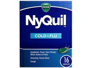 Vicks NyQuil Cold & Flu LiquiCaps - 16 LiquiCaps Vicks NyQuil Cold & Flu LiquiCaps - 16 LiquiCaps