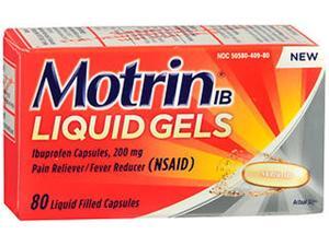 Motrin IB Liquid Gels - 80 ct Motrin IB Liquid Gels - 80 ct