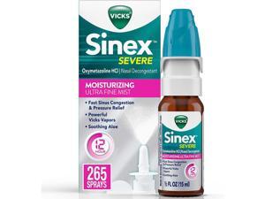 Vicks Sinex Moisturizing Ultra Fine Mist Spray, 0.5oz Vicks Sinex Moisturizing Ultra Fine Mist Spray, 0.5oz
