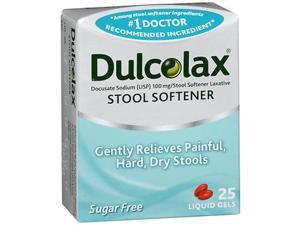 Dulcolax Stool Softener Liquid Gels - 25 ct