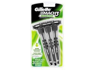 Gillette MACH3 Sensitive Disposable Razors  3 ct
